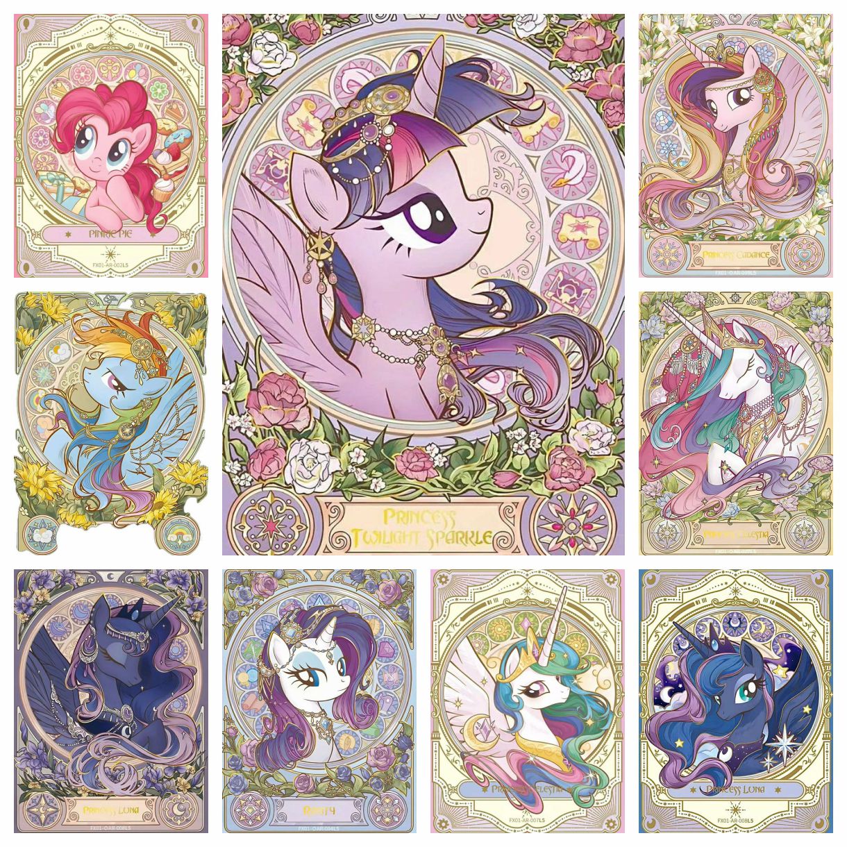 Mucha style My Little Pony 5D  - Embroidery Unicorn recension och pris