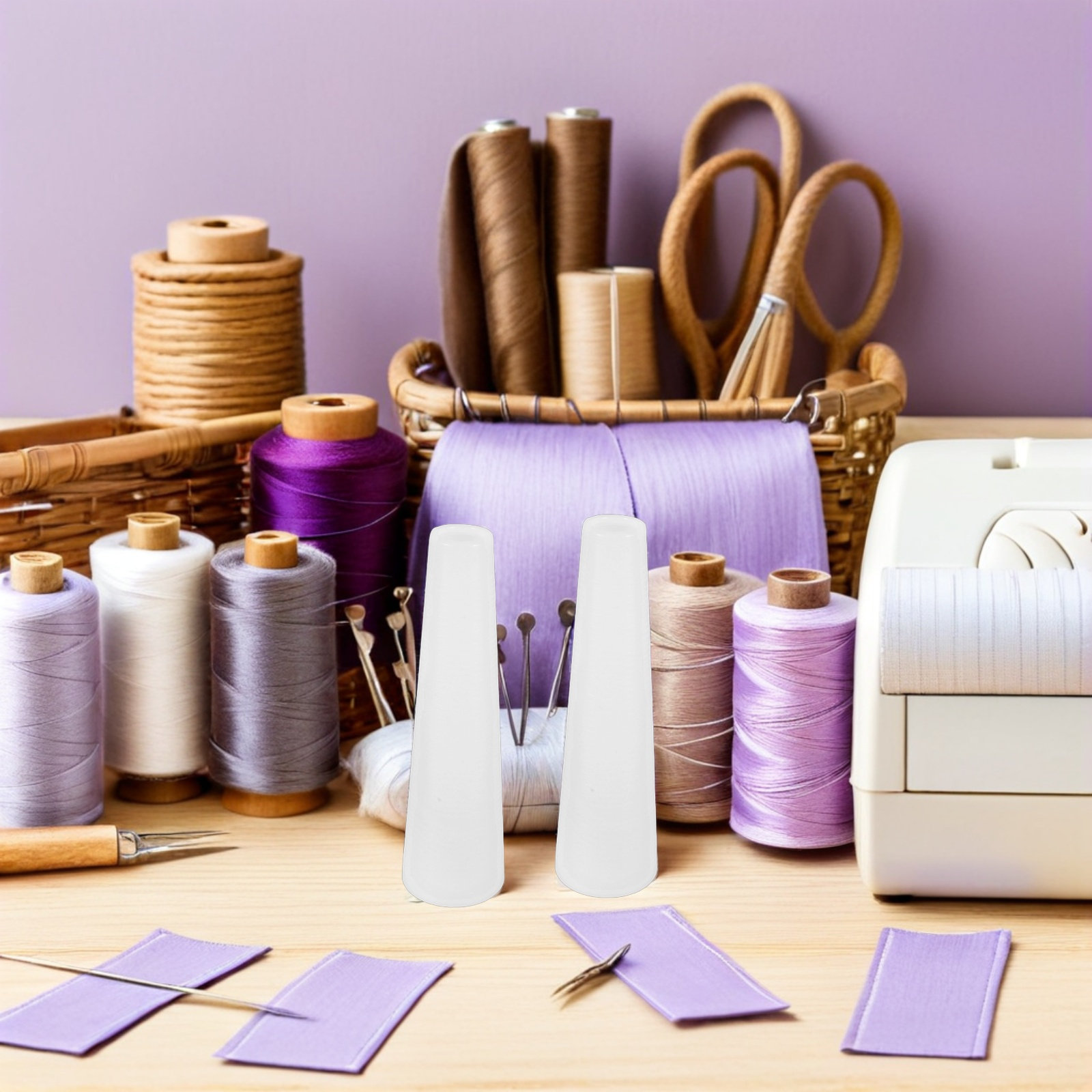 12Pcs Yarn Cone Winder Plastic - Embroidery Threads recension och pris