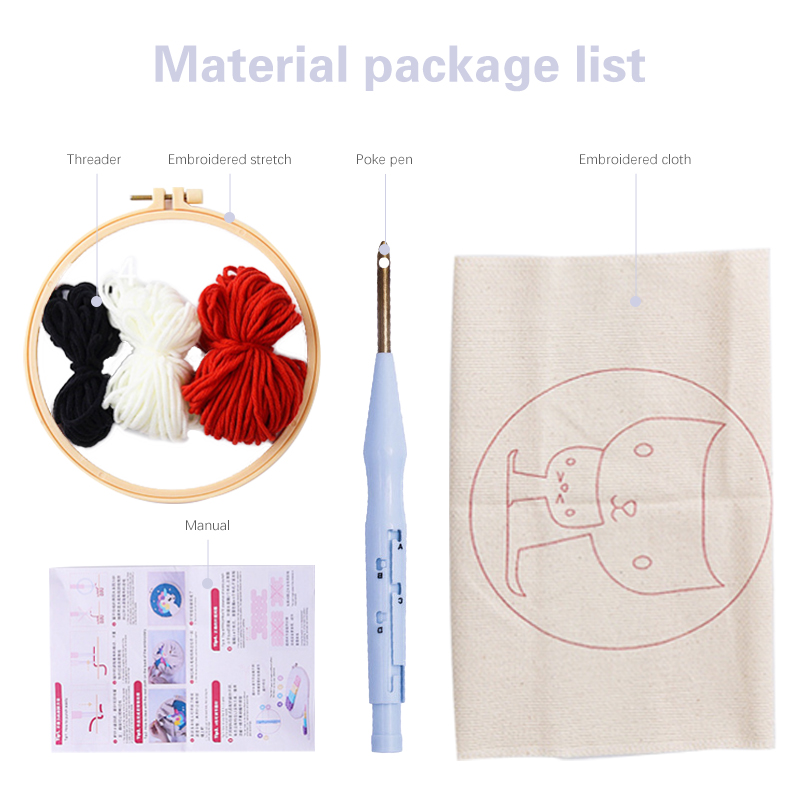 DIY Punch Needle Embroidery Ki - Punch Needle Handle recension och pris