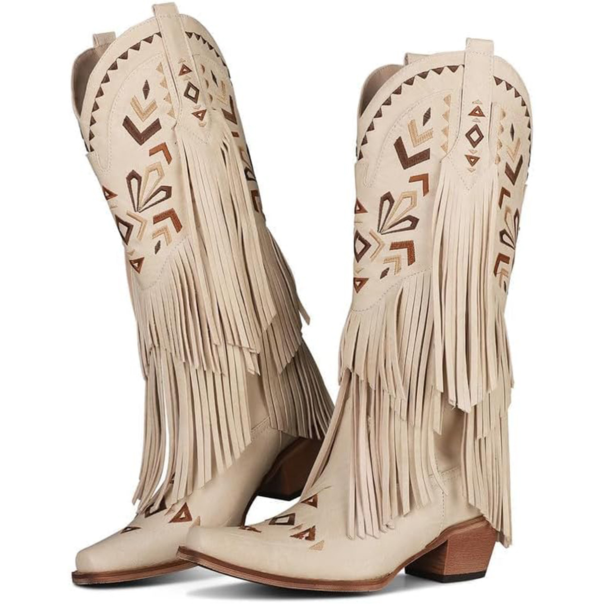 Women's Mid-calf Boots Retro W - Embroidery Design Free recension och pris