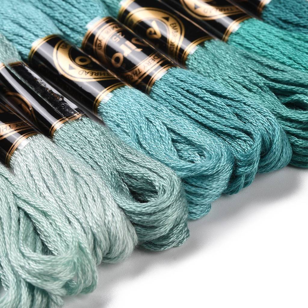 1Set 8 Skeins 0.5mm 6-Ply Poly - Embroidery Threads recension och pris