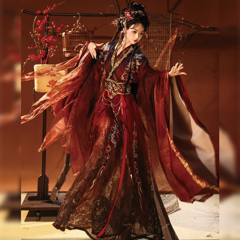 Qingzhu Garden Hanfu New Style - Embroidery Garden recension och pris