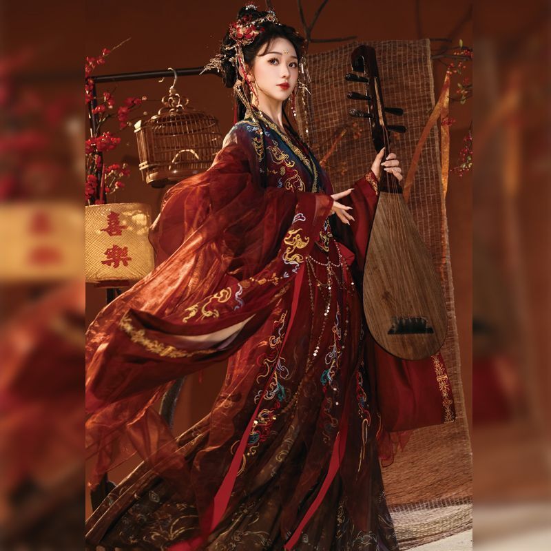 Qingzhu Garden Hanfu New Style - Embroidery Garden recension och pris